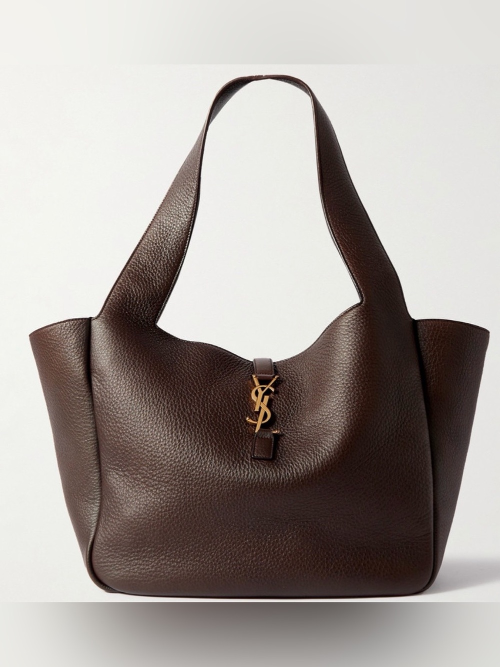SAINT LAURENT Le 5 A 7 Bea leather tote shoulder bag